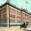 Boys High School, Reading PA in 1907 vintage print