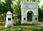 Davidson Arch, Greensboro, NC in 1906 vintage print