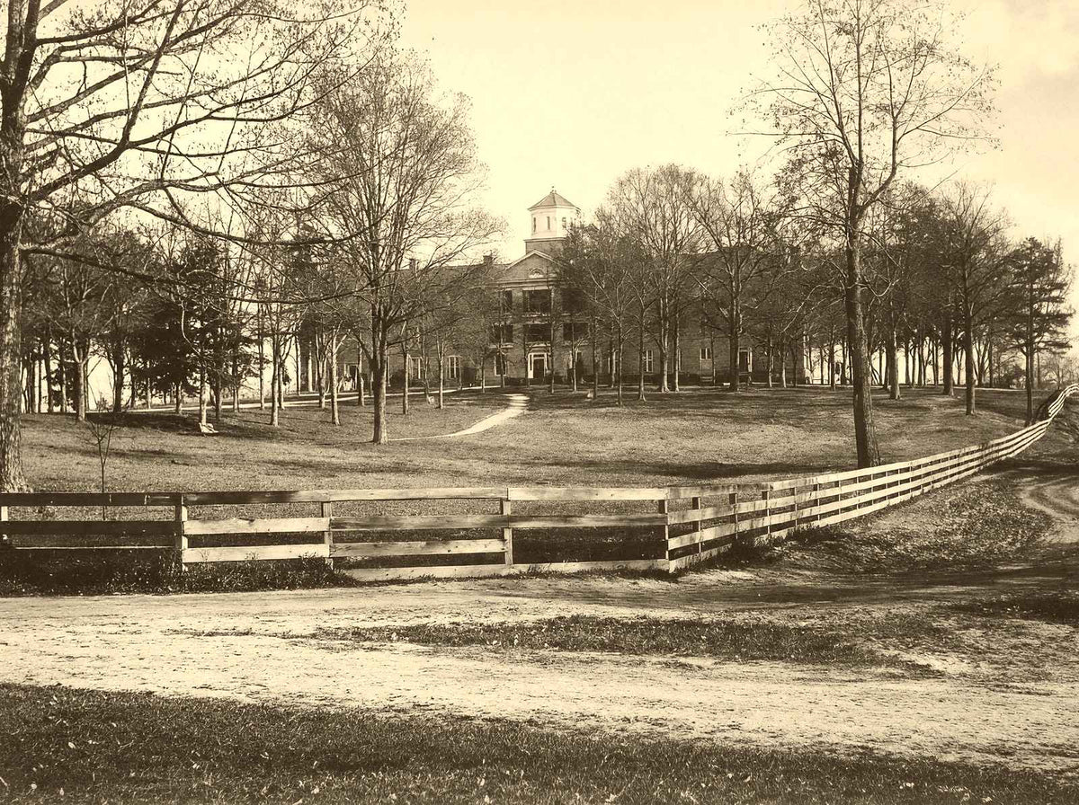 Greensboro Female College, Greensboro NC 1904 restored photo print