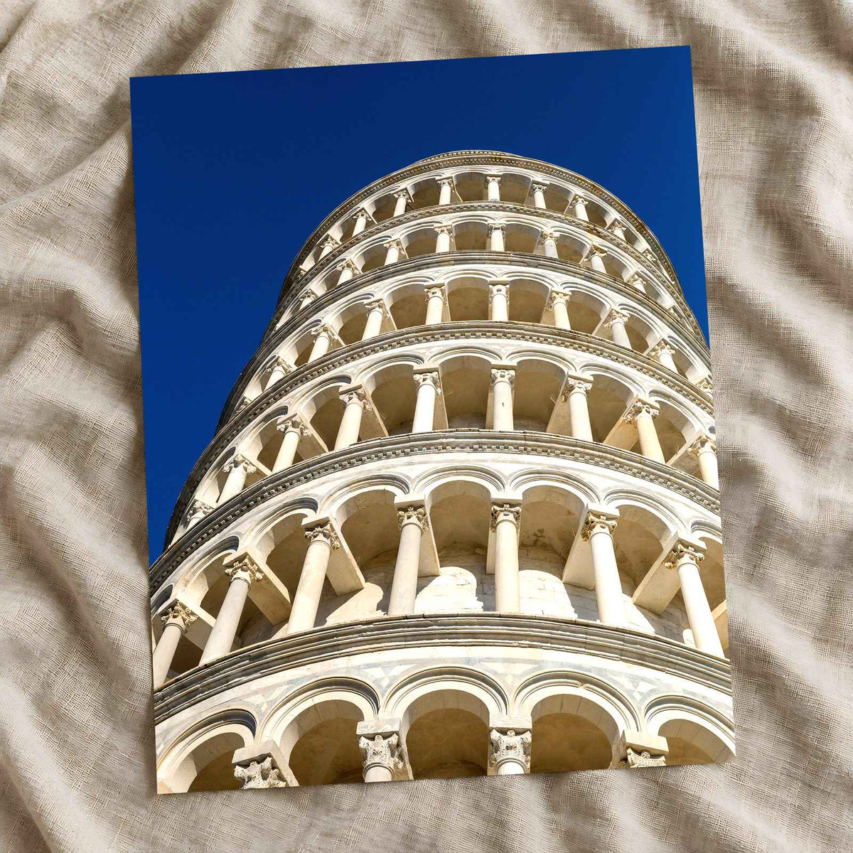 Leaning Tower of Pisa in Italy by Jerome Maas Photo Print Wall Decor