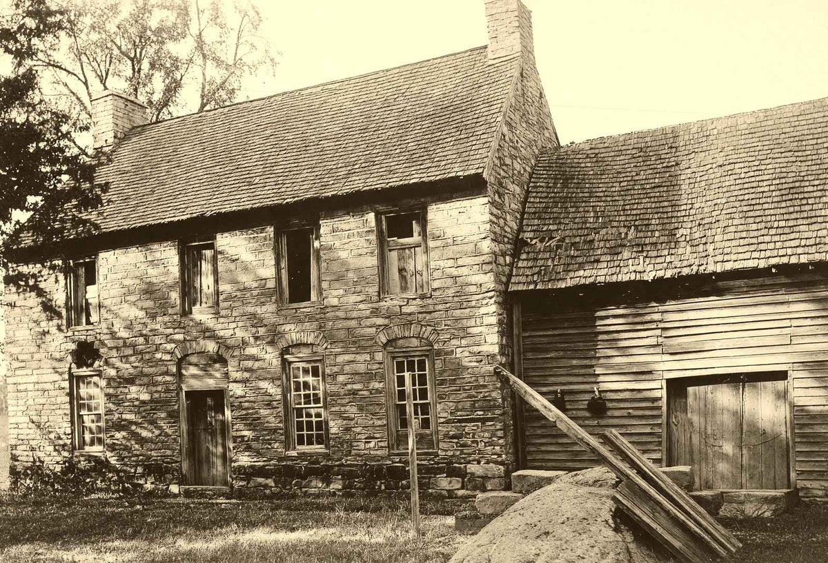 Historic Old Rock House Salisbury NC in 1905 restored photo print