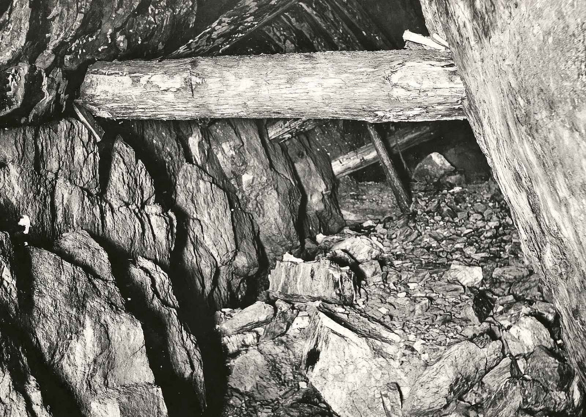 Randolph Shaft, Gold Hill, NC in 1905 photo print
