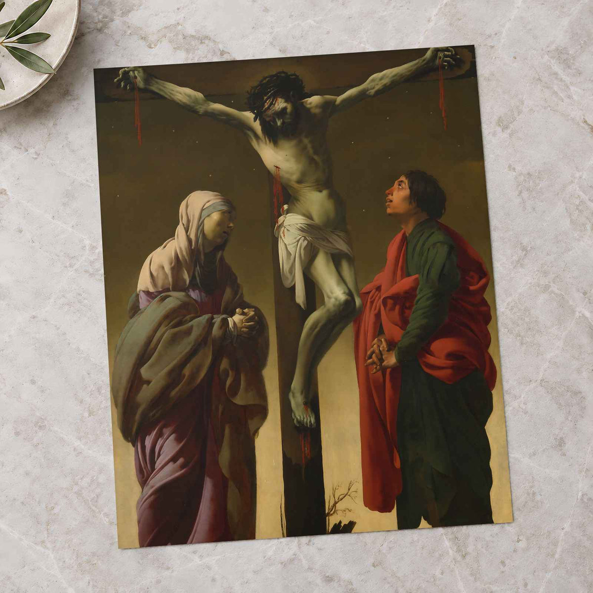 The Crucifixion painting by Hendrick ter Brugghen (1624)