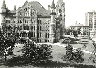 Court House, Scranton, PA in 1905 vintage photo print