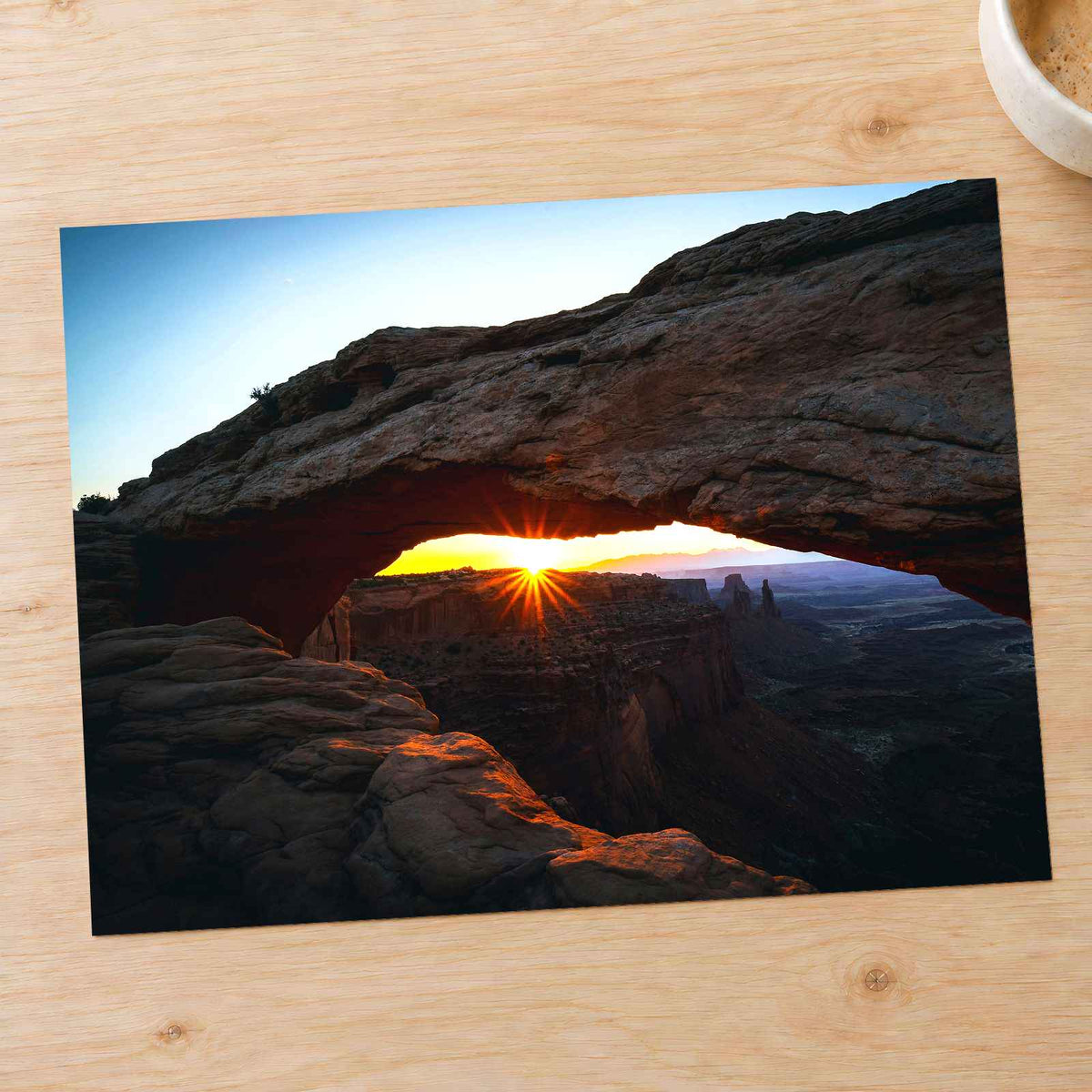 Canyonlands National Park Sunset Arch by Casey Horner Photo Print Wall Decor
