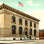 Post Office, Altoona PA in 1906 vintage print