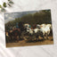 The Horse Fair art print by Rosa Bonheur (1852)