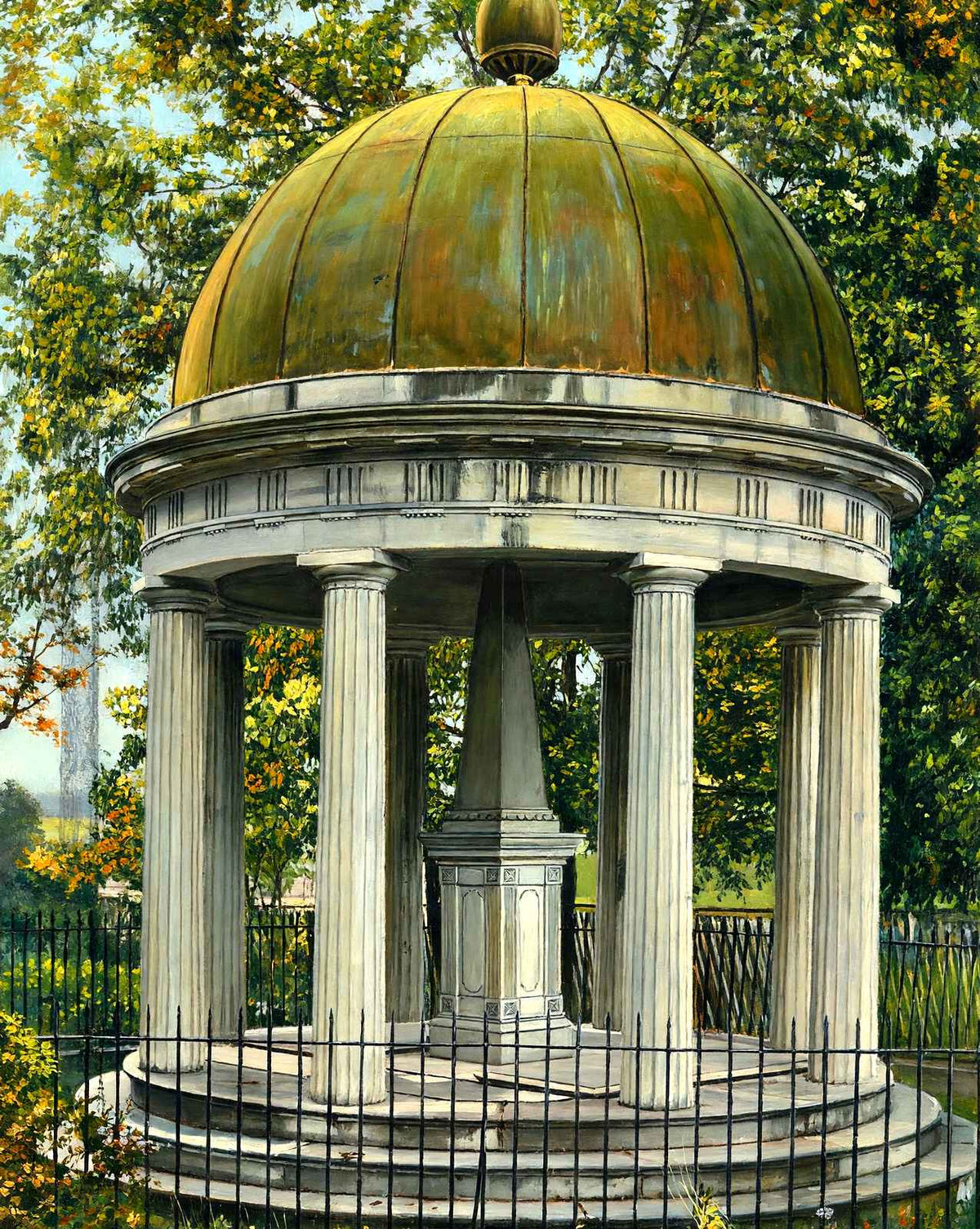 Andrew Jackson's Tomb at the Hermitage, TN art print