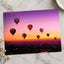 Hot Air Balloons Above a City Photo Print Wall Decor