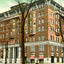 Y.M.C.A. Building, Scranton, PA in 1907 vintage print