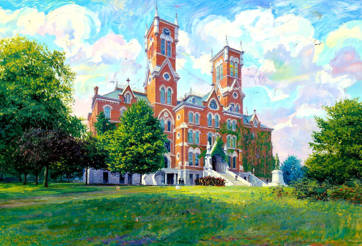Vanderbilt Main Building, Nashville, TN 1906 art print