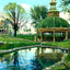 Bethesda Spring, Waukesha, WI in 1906 art print