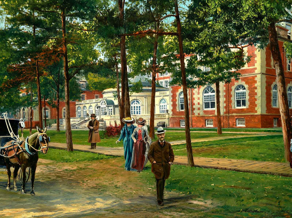 Laurel in the Pines, Lakewood, NJ in 1905 art print