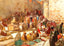 Forecourt of Holy Sepulchre, Jerusalem (1905) painting