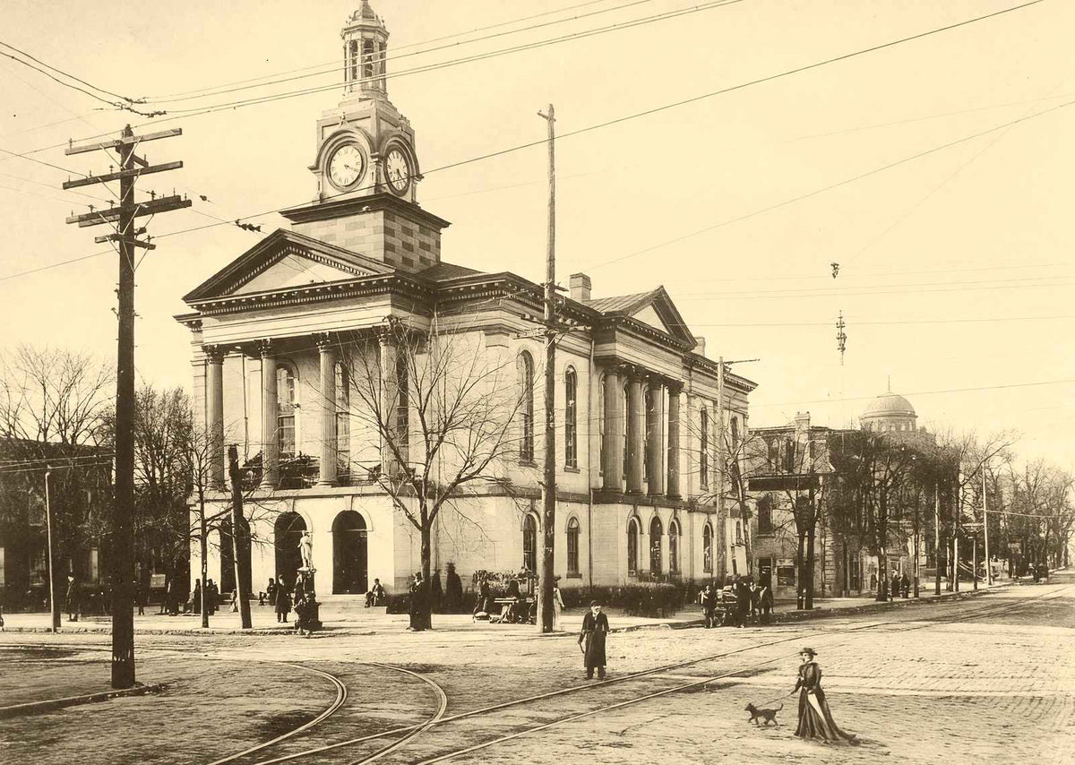 Historic County Court House Greensboro NC photo print