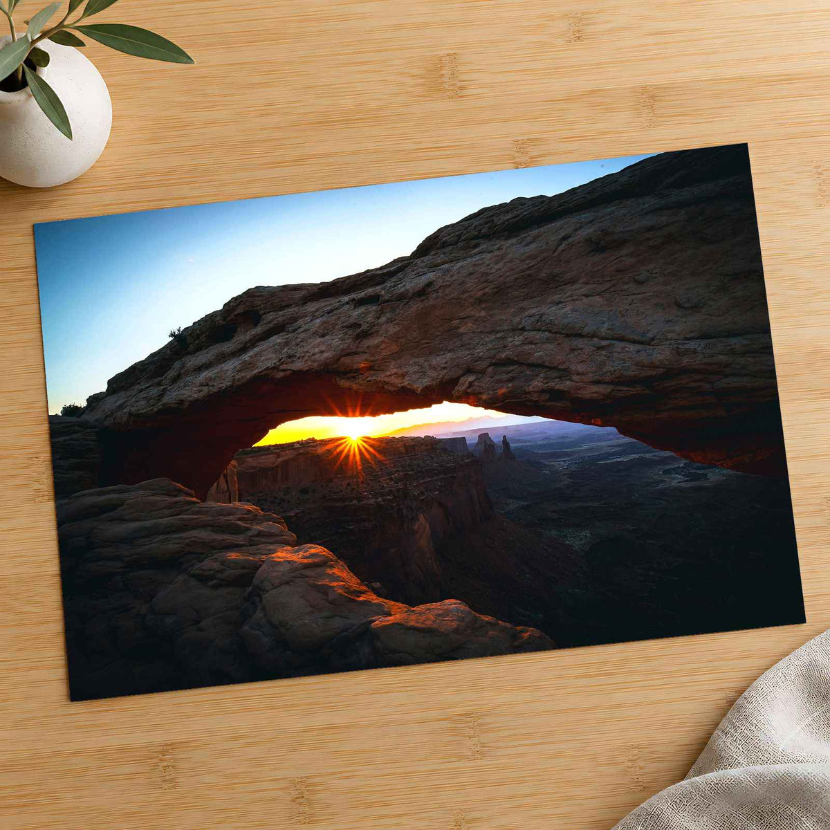 Canyonlands National Park Sunset Arch by Casey Horner Photo Print Wall Decor