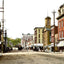 Fayetteville St Toward Capitol, Raleigh, NC vintage print