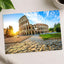 Colosseum in Rome with Morning Sun, Italy Photo Print Wall Decor