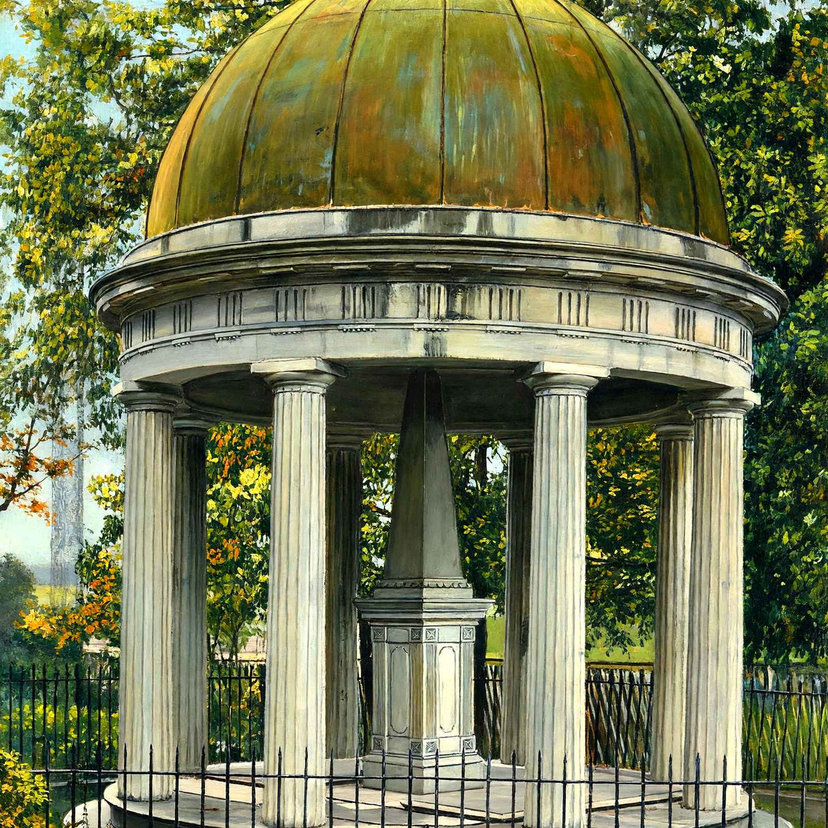 Andrew Jackson's Tomb at the Hermitage, TN art print