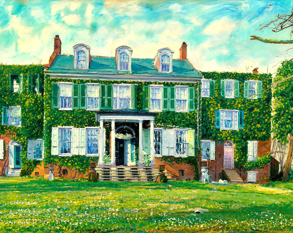 Wheatland, Buchanan's Home, Lancaster 1907 art print