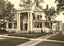 Colonial Home, West Market St, Greensboro NC photo print