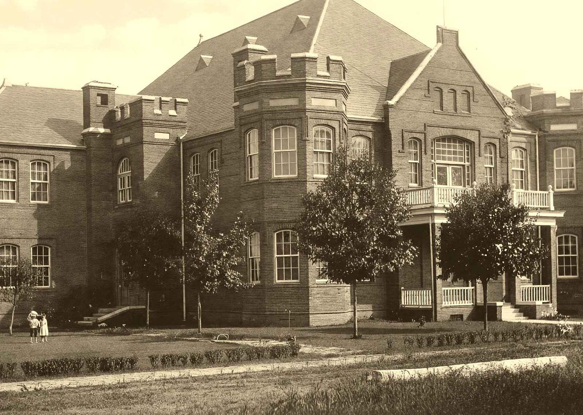 Historic Salisbury High School, Salisbury NC vintage photo print