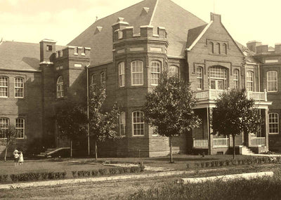 Historic Salisbury High School, Salisbury NC vintage photo print