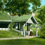 Lithia Spring, Waukesha, WI in 1906 vintage print