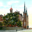 St Johns Cathedral, Altoona PA in 1906 vintage print