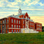 St Leo's Hospital, Greensboro, NC in 1906 art print