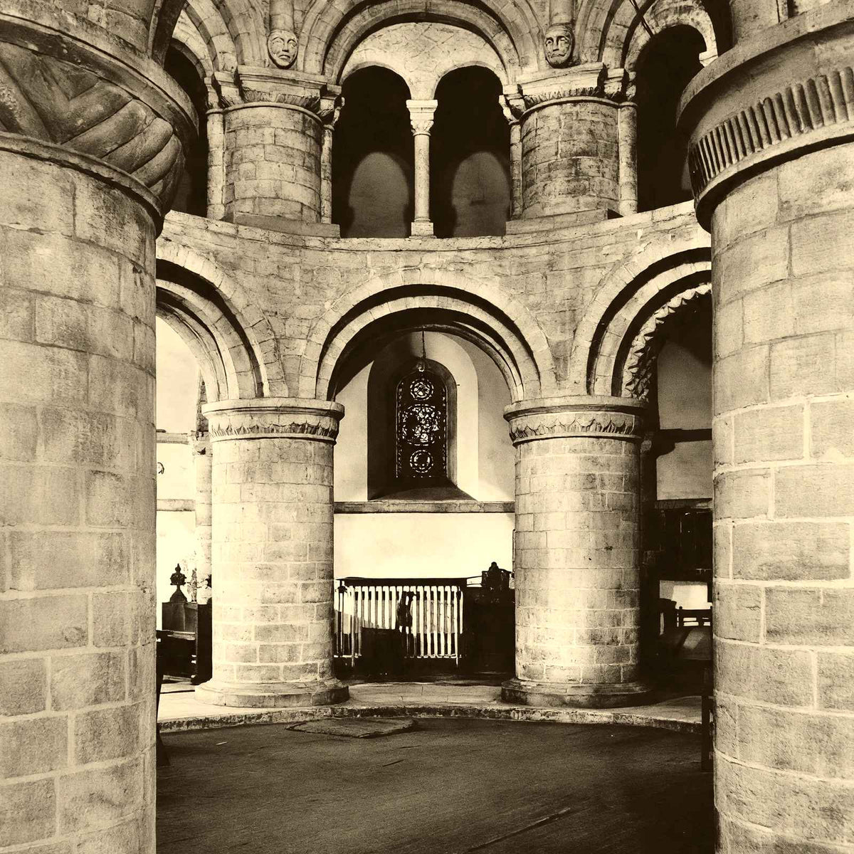 Round Church, Cambridge photo print