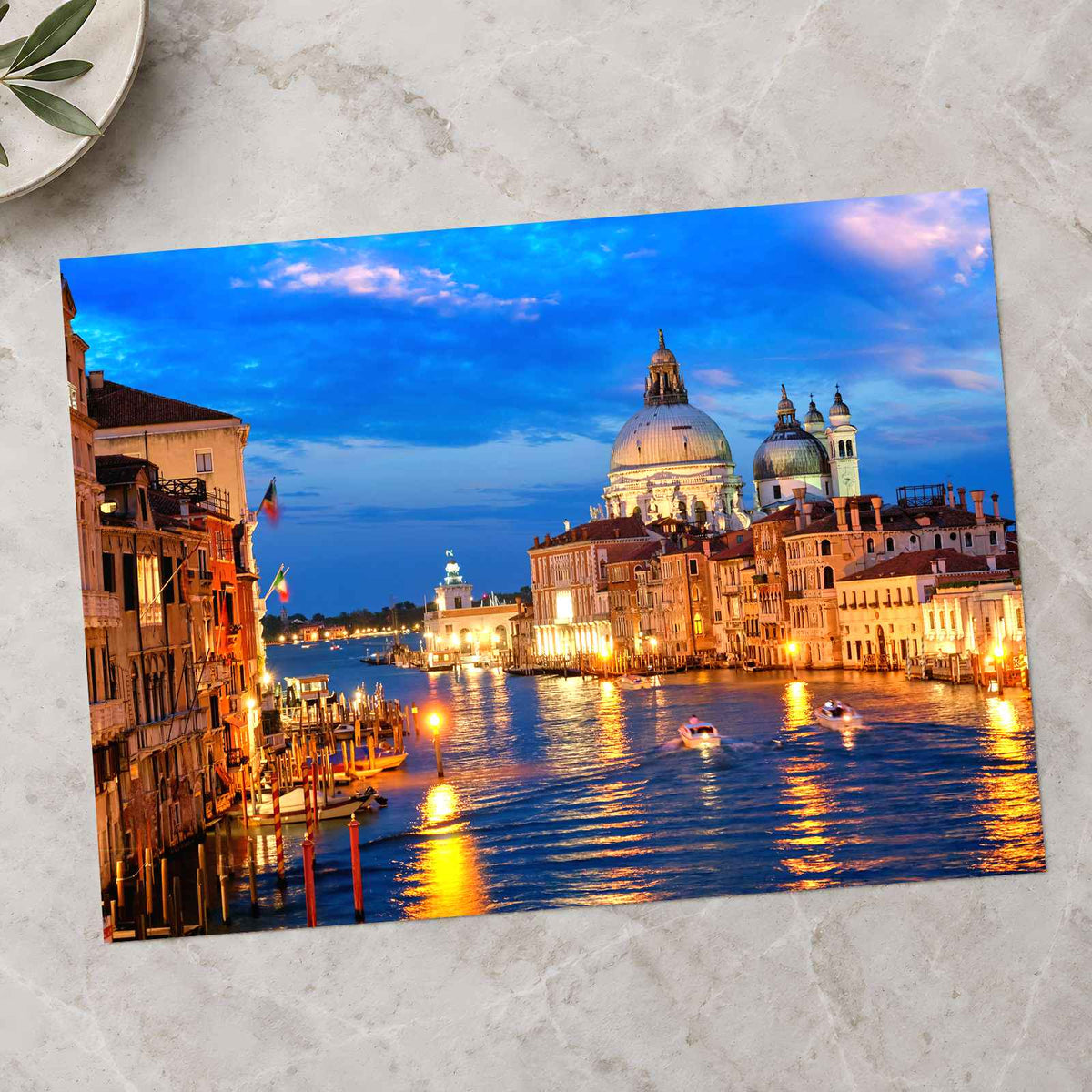 Venice Grand Canal, Santa Maria Della Salute Photo Print Wall Decor