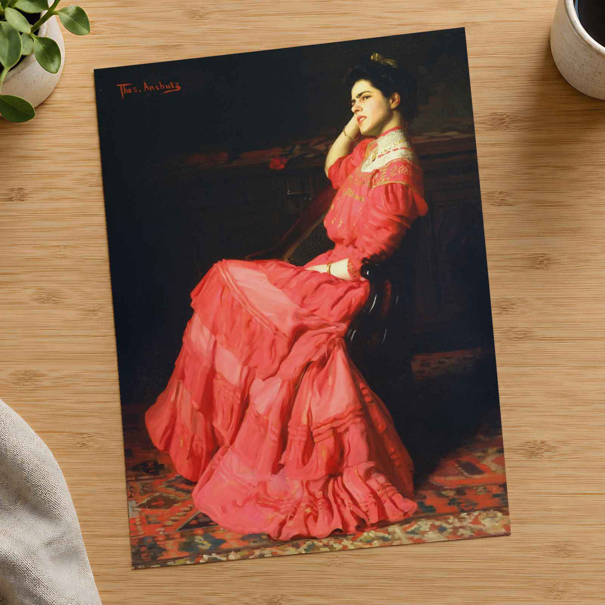 A Rose art print by Thomas Anshutz (1907)