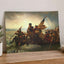 Washington Crossing the Delaware painting by Emanuel Leutze (1851)