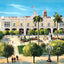 The Palace, Havana, Cuba in 1913 vintage print