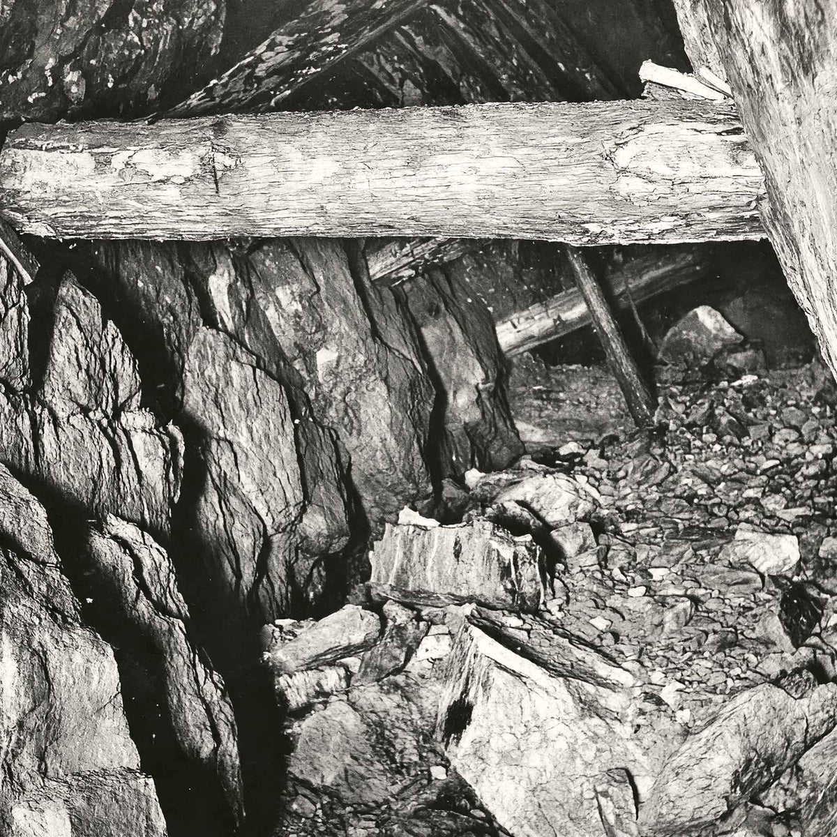 Randolph Shaft, Gold Hill, NC in 1905 photo print