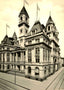 Post Office, Pittsburgh PA in 1906 vintage print