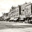 Business Section, High St, Pottstown, PA 1904 restored photo print