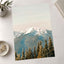Snowy Mountain Peak Olympic National Park by Hans Photo Print Wall Decor