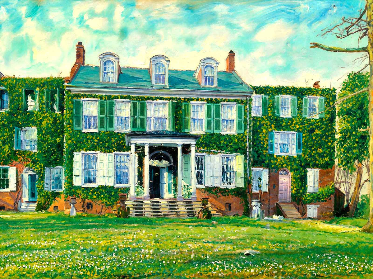 Wheatland, Buchanan's Home, Lancaster 1907 art print