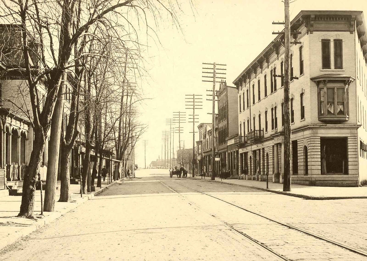 South Main Street, Phillipsburgh, NJ 1904 photo print