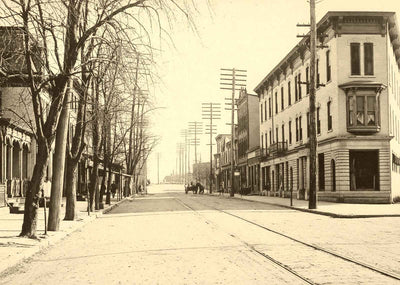 South Main Street, Phillipsburgh, NJ 1904 photo print