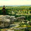 Warren Statue Little Round Top, Gettysburg PA art print