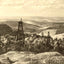 Four-Mile Valley from Rock City, Bradford PA vintage photo print