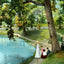 Fountain City Lake, Knoxville, TN in 1907 vintage print