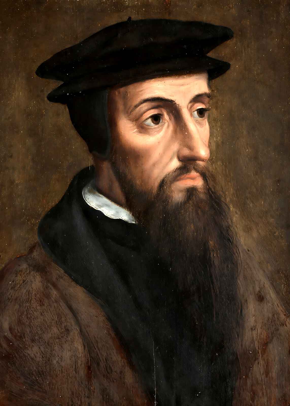 John Calvin Protestant Reformer painting print