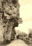 Profile Rock, Bloomsburg, PA in 1905 vintage photo print