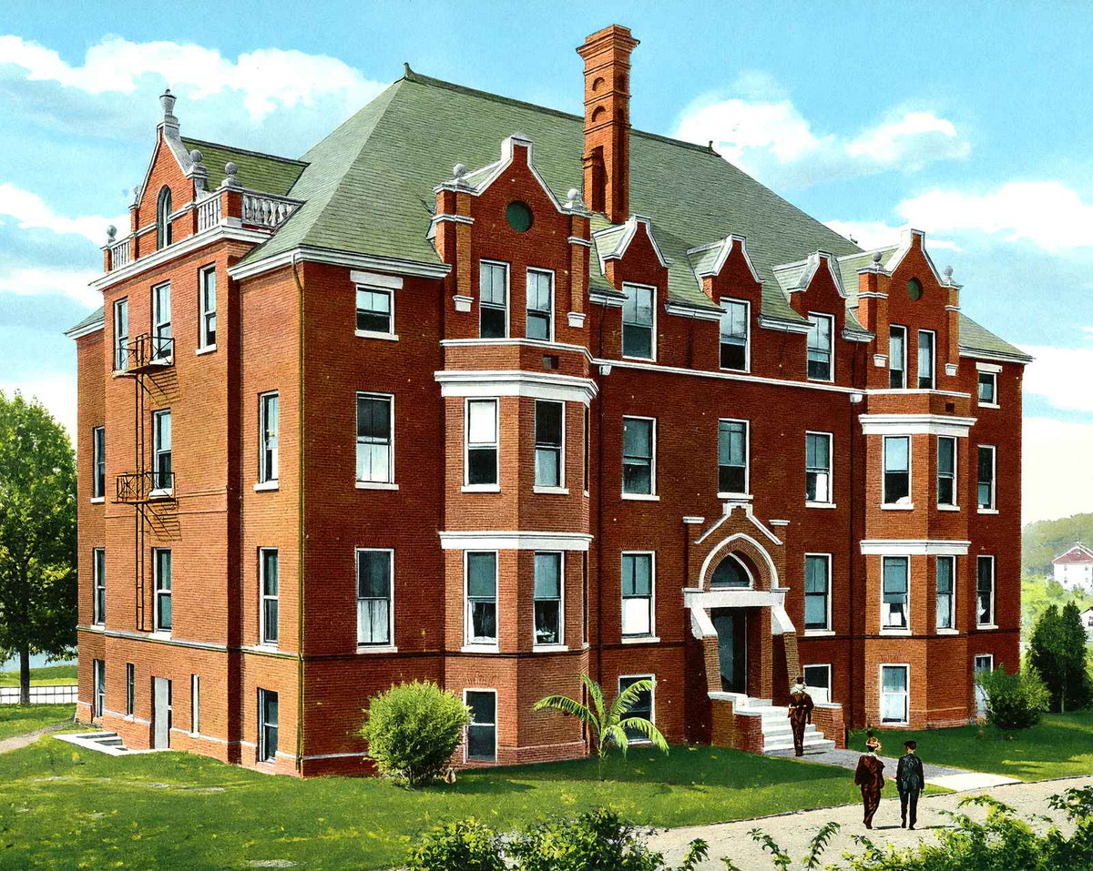 Barbara Blount Building, UT Knoxville, TN vintage print