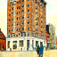 Colonial Trust Building, Reading, PA in 1907 art print