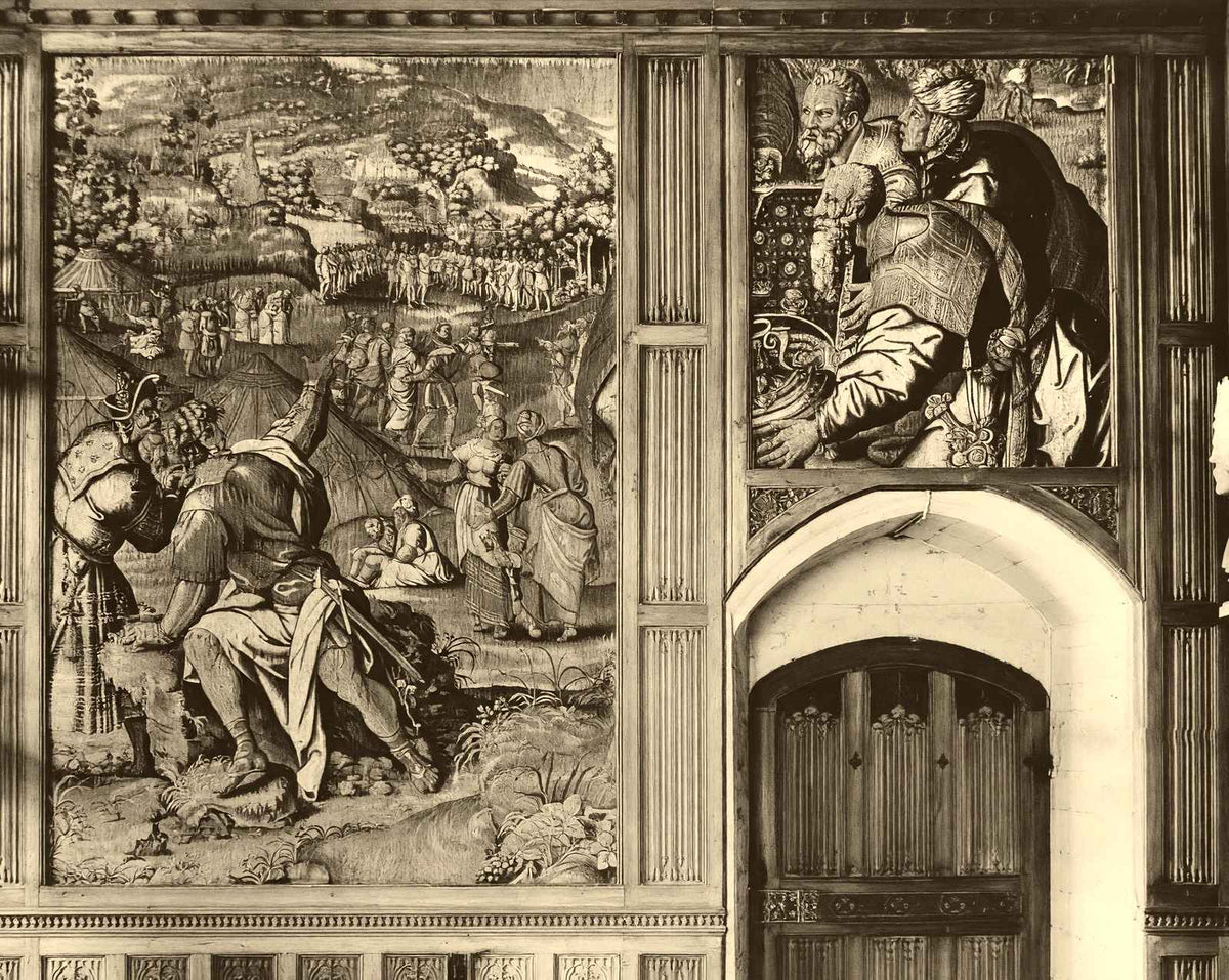 Return of Sara Tapestry, Jerusalem Chamber restored photo print